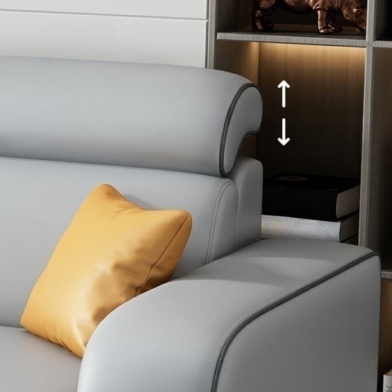 Contemporary Sectional Sofa with Adjustable Pillow and Scratch Resistant Upholstery thumbnail 14
