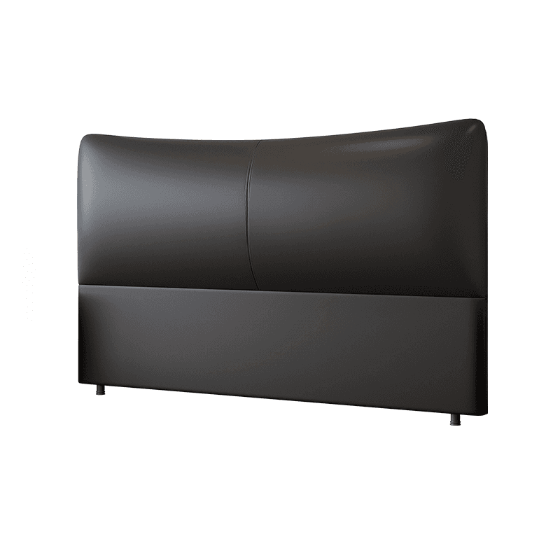 Simplistic Style Panel Headboard in Lumber with No Distressing, Rectangular Shape for Queen/Full/Twin XL Bed, Featuring Sponge Upholstery Fill and Standard Height thumbnail 2