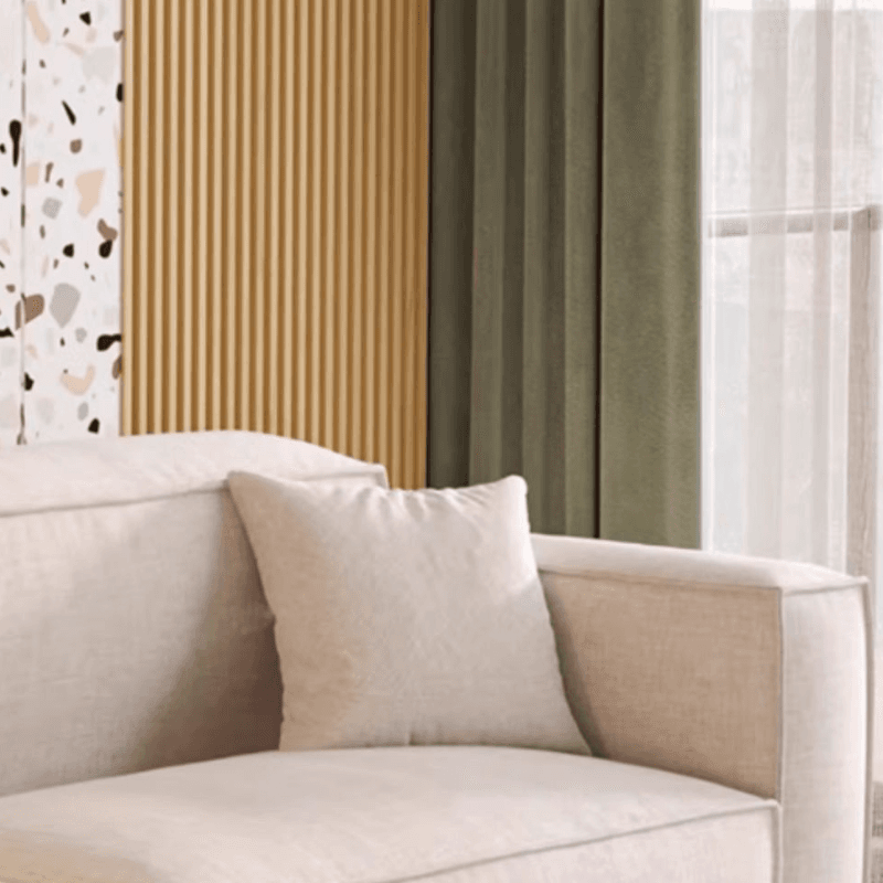 Straight/L-Shape Cotton Upholstered Sofa Couch/Corner Sectional with Horizontal/Left Orientation thumbnail 5