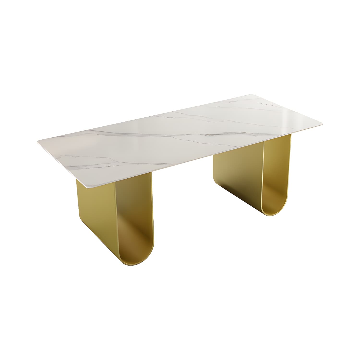 Nordic Rectangle Stone Dining Table 1/5 Pieces Dining Set for Dining Room thumbnail 5