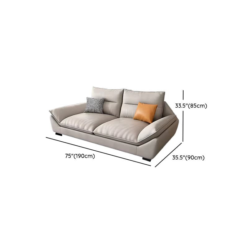 Functional L-Shape/Straight Sofa Couch/Sofa Recliner for Parlor with Reversible/Horizontal Orientation and Concealed Support thumbnail 16