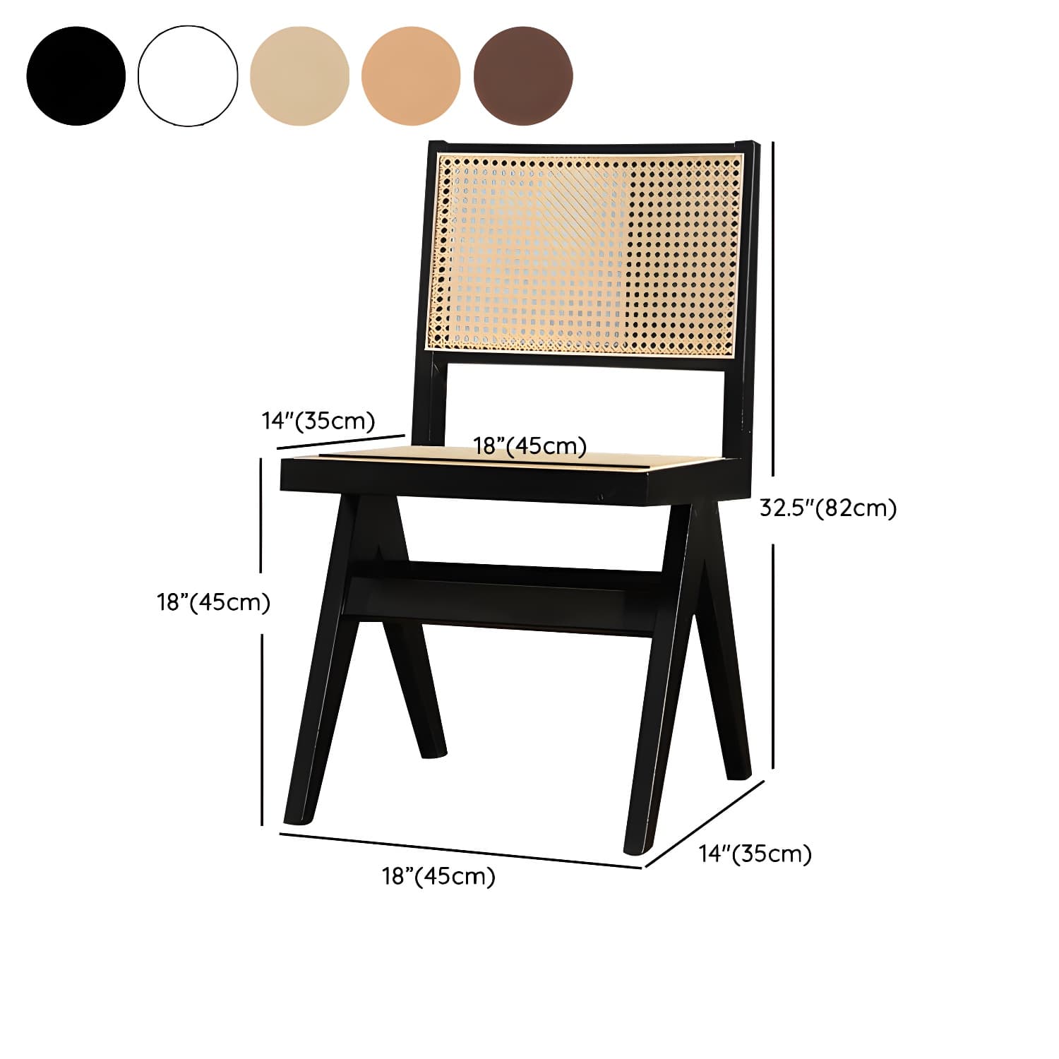 Contemporary Dining Room King Louis Back Solid Wood Dining Chair thumbnail 17