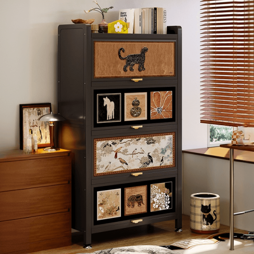 Detached Accent Cabinet with Damp-proof Steel Countertop thumbnail 2