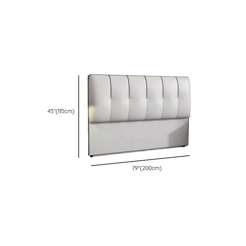 Standard（36-55“） Free-standing Standard California King(72"W x 84"L)/King(76"W x 80"L)/Queen(60"W x 80"L) Tufted Rectangle Sponge Filing Headboard with Wood Structure thumbnail 12