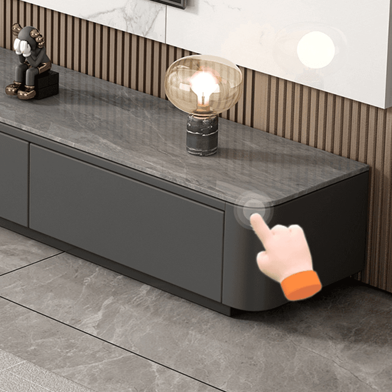 Modern Stone TV Stand with 4 Drawers/3 Drawers/6-Drawer and Cable Management thumbnail 10