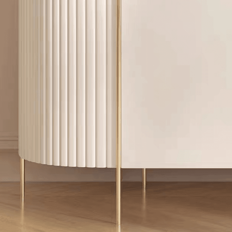 Glamorous Ground Sideboard with Standard/Narrow Size, 1 Shelf, Cabinets, Sintered Stone Countertop, and 2 Doors thumbnail 11
