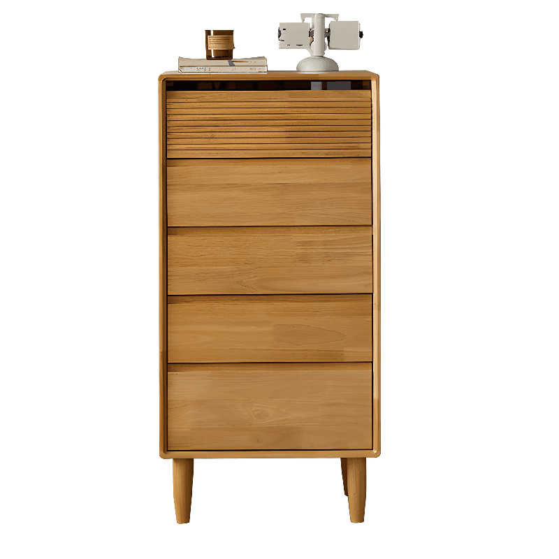 Minimalist Cube Double Dresser in Natural Wood thumbnail 16