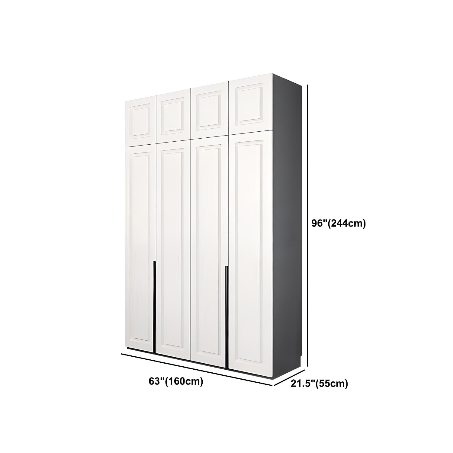 Modern Style Wooden Wardrobe Soft Close Door Wardrobe Closet with Drawer thumbnail 28
