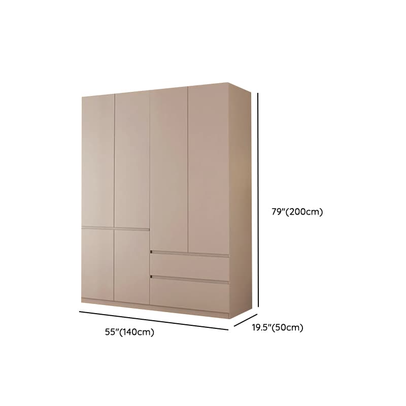 Auburn Self-supporting Cabinet Armoire with 2 Drawers and Gate Doors thumbnail 10