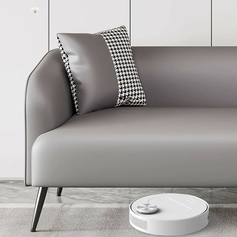 Modern Pine Wood Upholstered Three-Seater Sofa with Foam Seat in Solid Color thumbnail 17