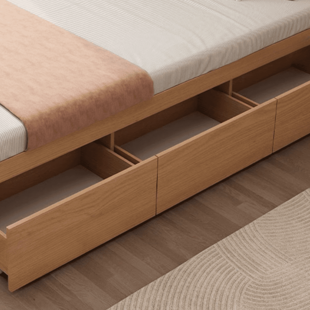 Modern Tatami Bed with 3 Storage Boxes thumbnail 11