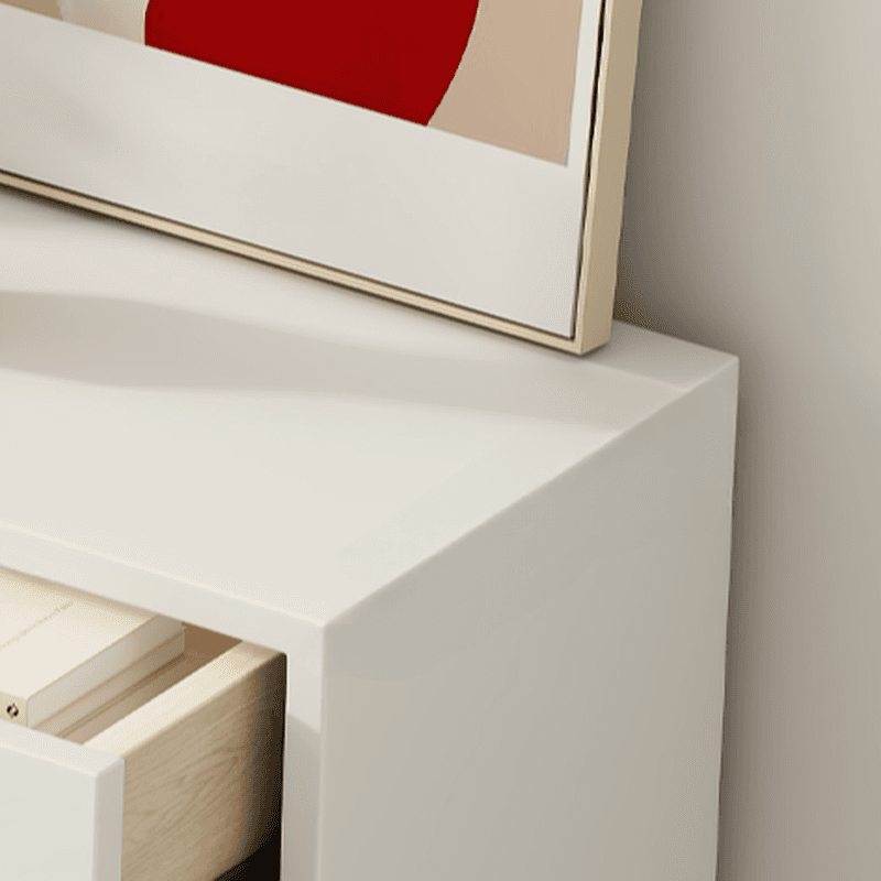 White Simple Raw Wood Console Dresser/Lingerie Chest/Bachelor Chest with 6/4/8 Drawers in Horizontal/Vertical Orientation thumbnail 6