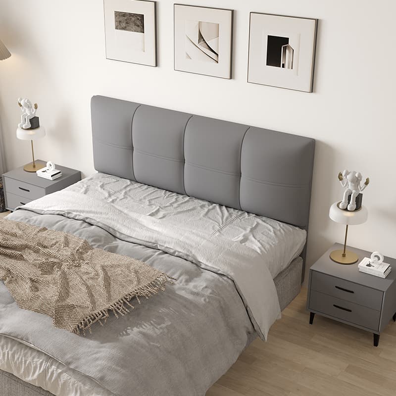 Simplistic Free-standing Standard King(76"W x 80"L)/Queen(60"W x 80"L)/Full(54"W x 75"L) Panel No Distressing With Legs in Wood and Sponge thumbnail 7