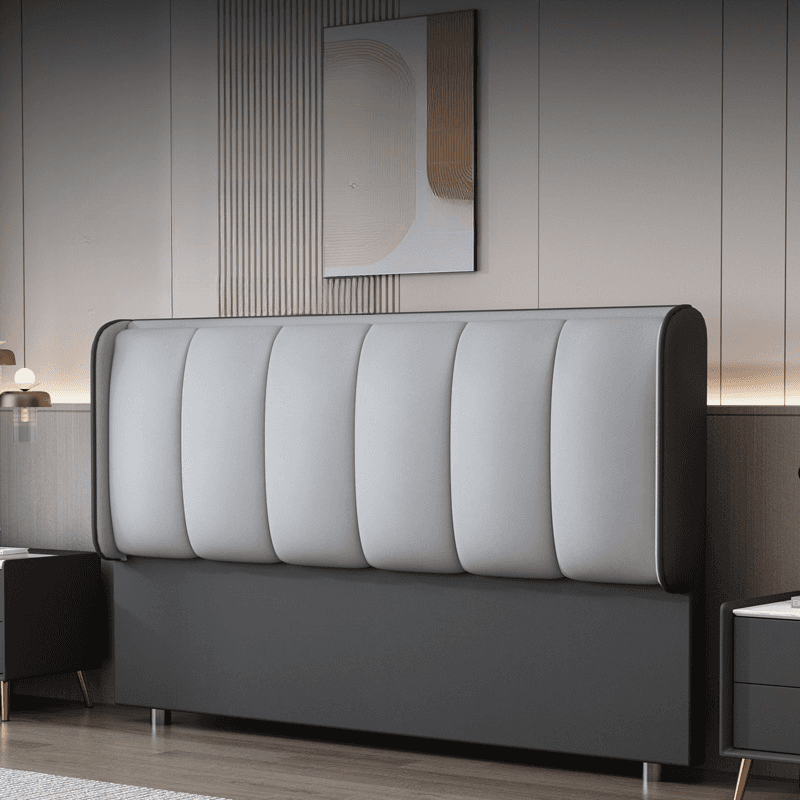 Casual Free-standing Standard King(76"W x 80"L)/Queen(60"W x 80"L)/Full(54"W x 75"L) Panel No Distressing With Legs in Wood and Sponge thumbnail 8