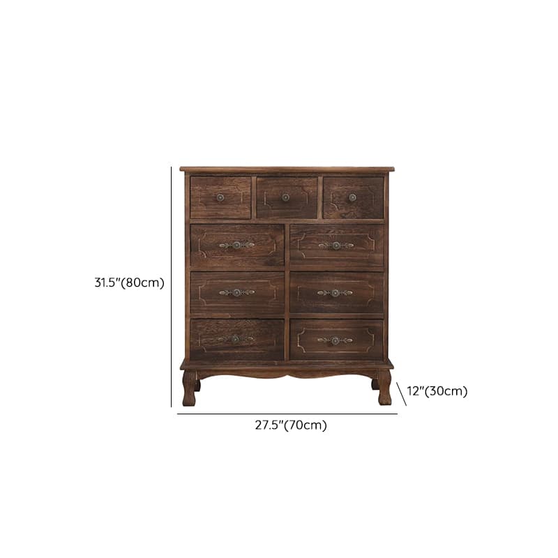Retro Parlor Standalone Accent Chest with Reclaimed Wood thumbnail 19