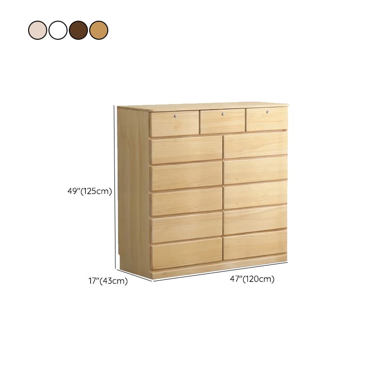 Nordic Cube-Shaped Lacquered Semainier/Console Dresser for Sleeping Room thumbnail 33