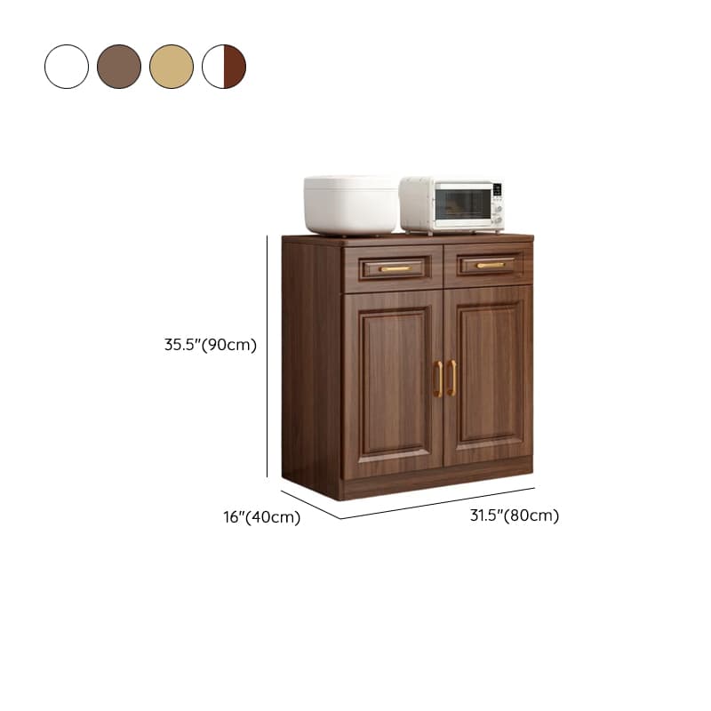 Modish Sideboard Composite Wood Standard/Narrow Kitchen Cupboards with 5 Drawers/4 Drawers/3 Drawers, 2 Shelves and 5 Doors/4 Doors/3 Doors thumbnail 11