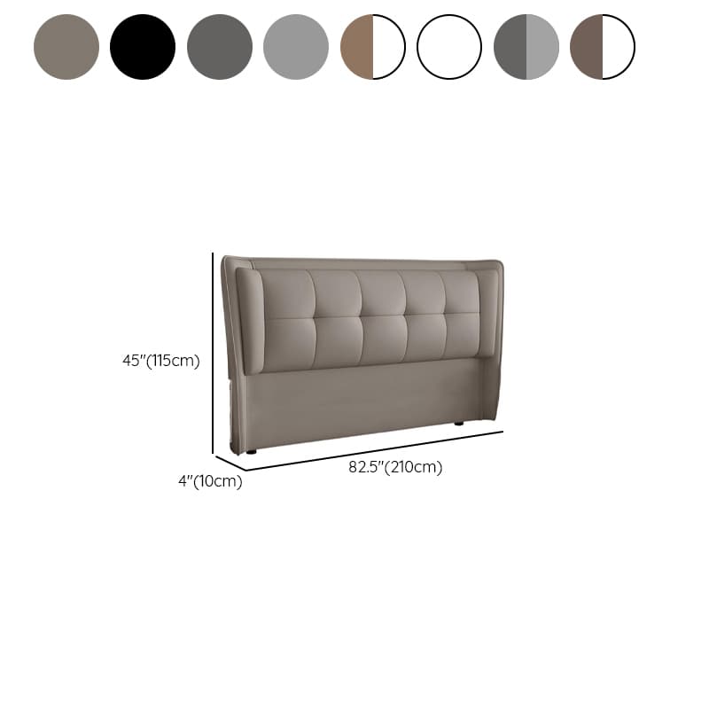Standard（36-55“） Free-standing Standard Rectangular Full(54"W x 75"L) Stitch-tufted Wingback Headboard with Timber Frame and Sponge Filing thumbnail 16