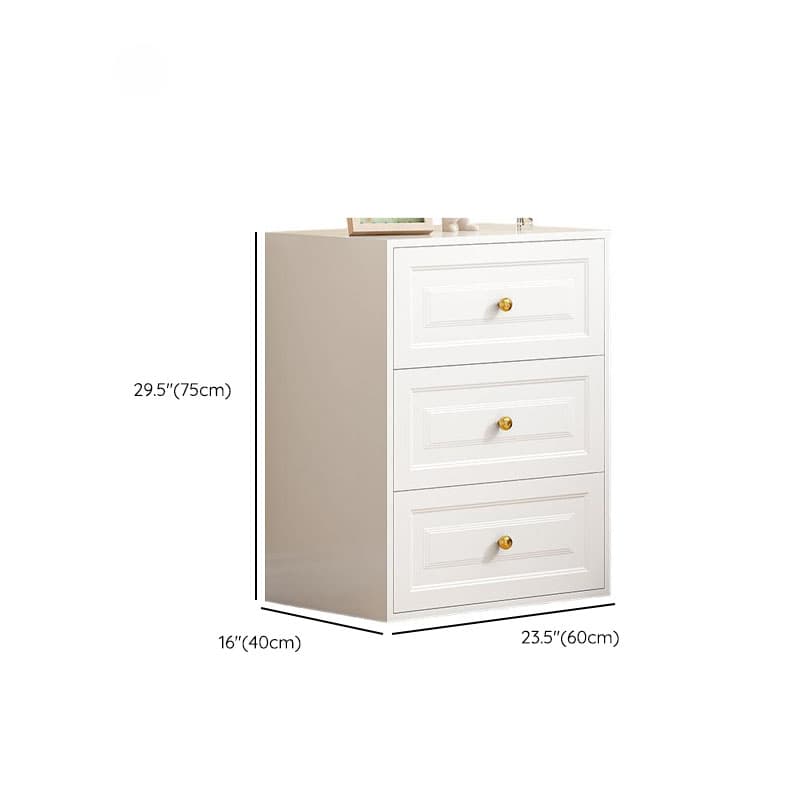Chalk Casual Metal Bachelor Chest/Semainier with 5 Drawers/3 Drawers/4 Drawers in Vertical/Horizontal Orientation thumbnail 11