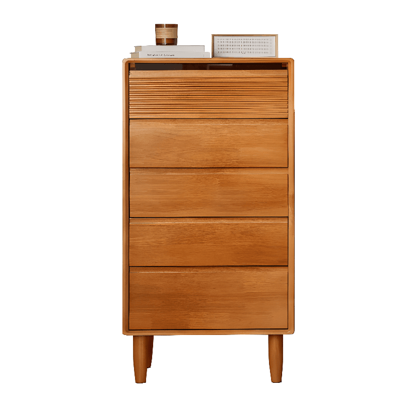 Minimalist Cube Double Dresser in Natural Wood thumbnail 15