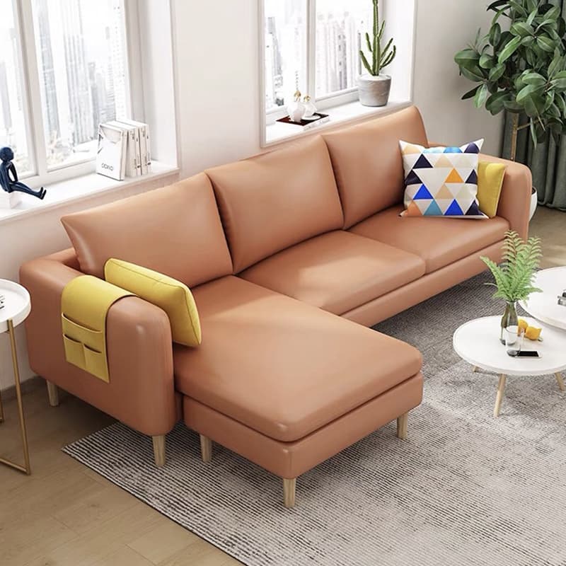 Modern L-Shape Reversible Sofa Recliner with Pine Frame and Storage thumbnail 11
