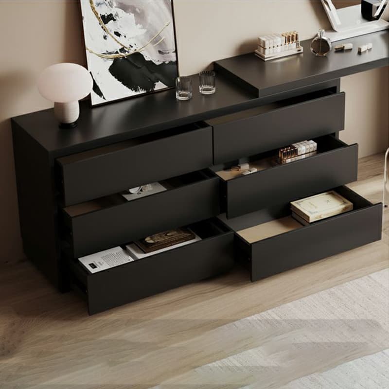 Modern Simple Style Console Dresser/Bachelor Chest Composite Wood with 3 Tiers thumbnail 13