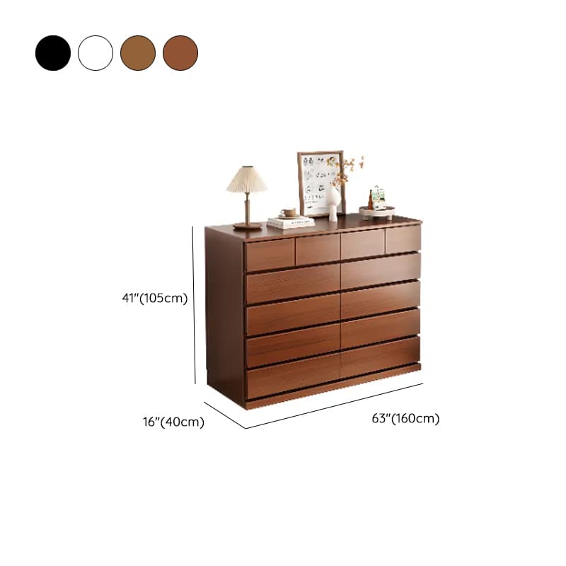 Art Deco Double Dresser/Semainier Horizontal/Vertical 10 Drawers/12 Drawers/8 Drawers in Wood thumbnail 20