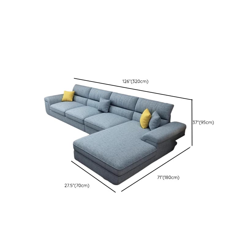L-Shape Olive Green/Oatmeal/Midnight Black Right Upholstered Sofa Recliner in a Contemporary Style thumbnail 21