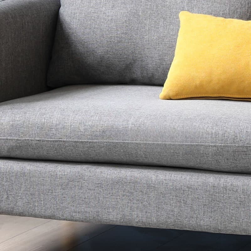 Modern Simple Style L-Shape Natural Wood Reversible Corner Sectional for Living Space thumbnail 21