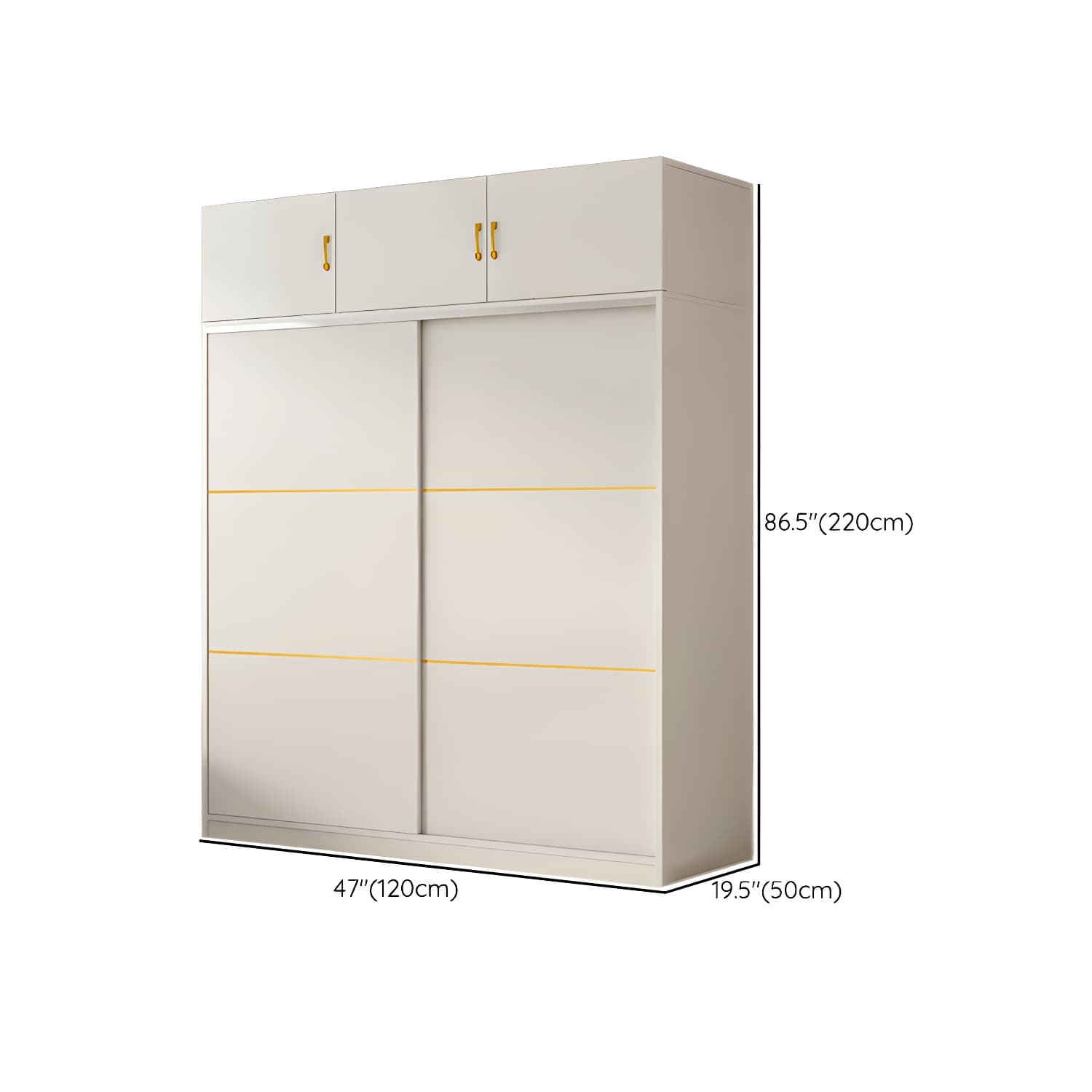 Spacious White Wardrobe Armoire with Shelves and Clothing Rod - Your Perfect Closet Solution thumbnail 18