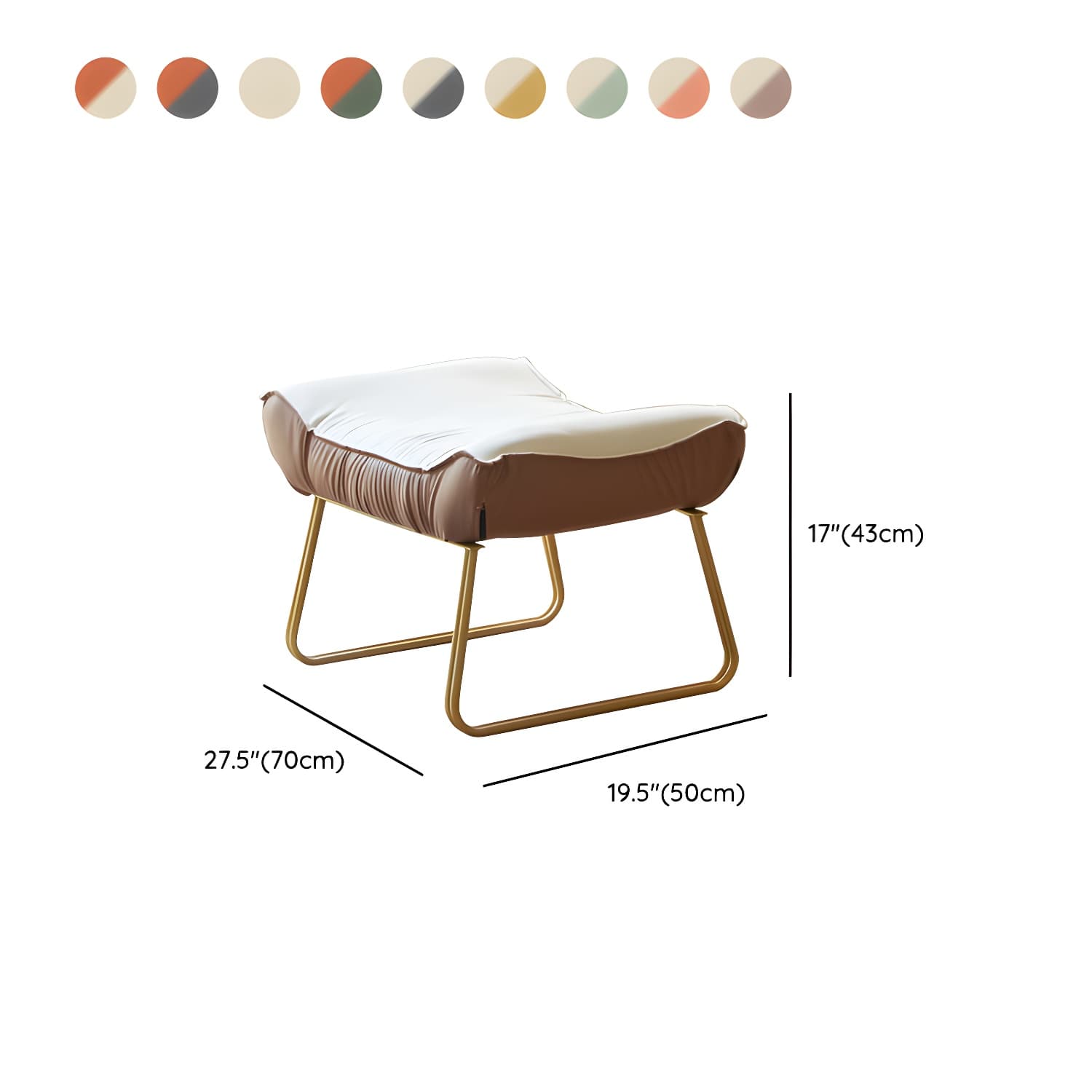 Stylish and Comfortable Modern Rocking Chair with Natural Wood Legs and Upholstered Track Arms thumbnail 19