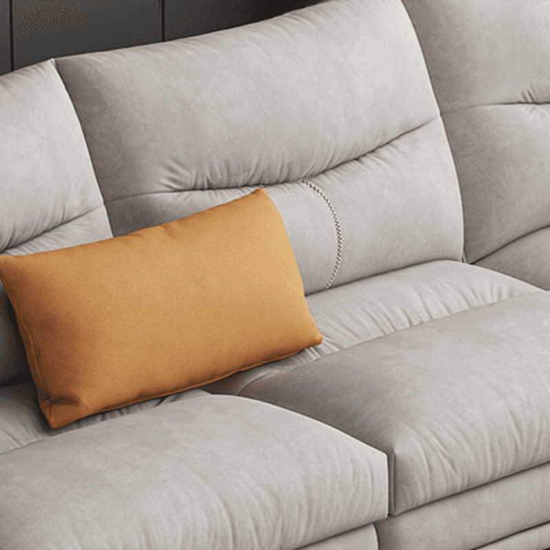 L-Shape/Straight Reversible/Horizontal Sofa Chaise/Sofa with Natural Wood Frame for Seats 5 thumbnail 6