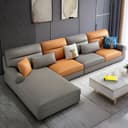 Upholstery Color Off White Orange