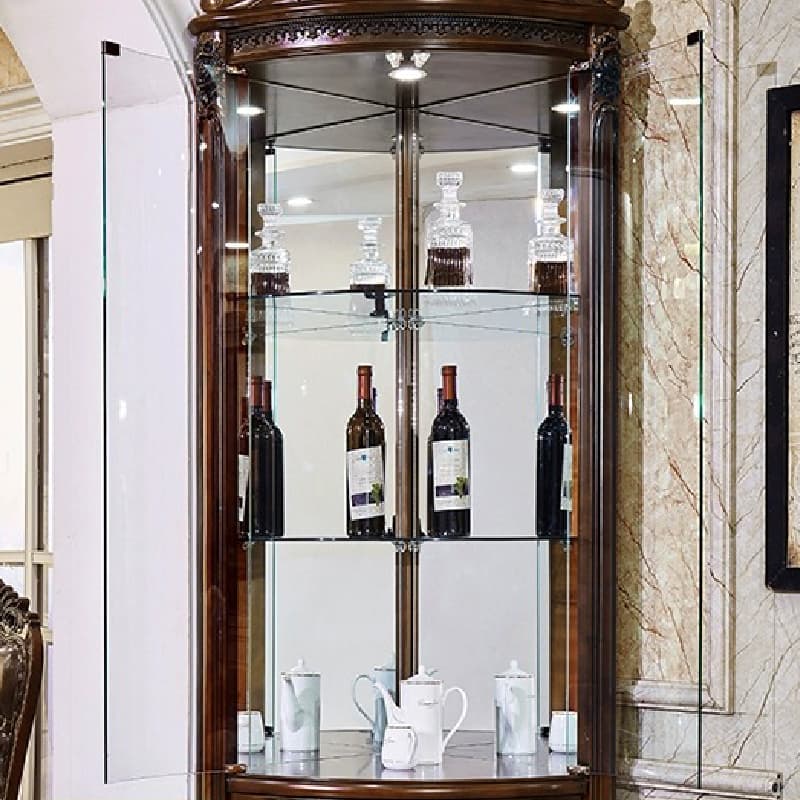 Vintage Detached Accent Cabinet with LED Lighting thumbnail 4