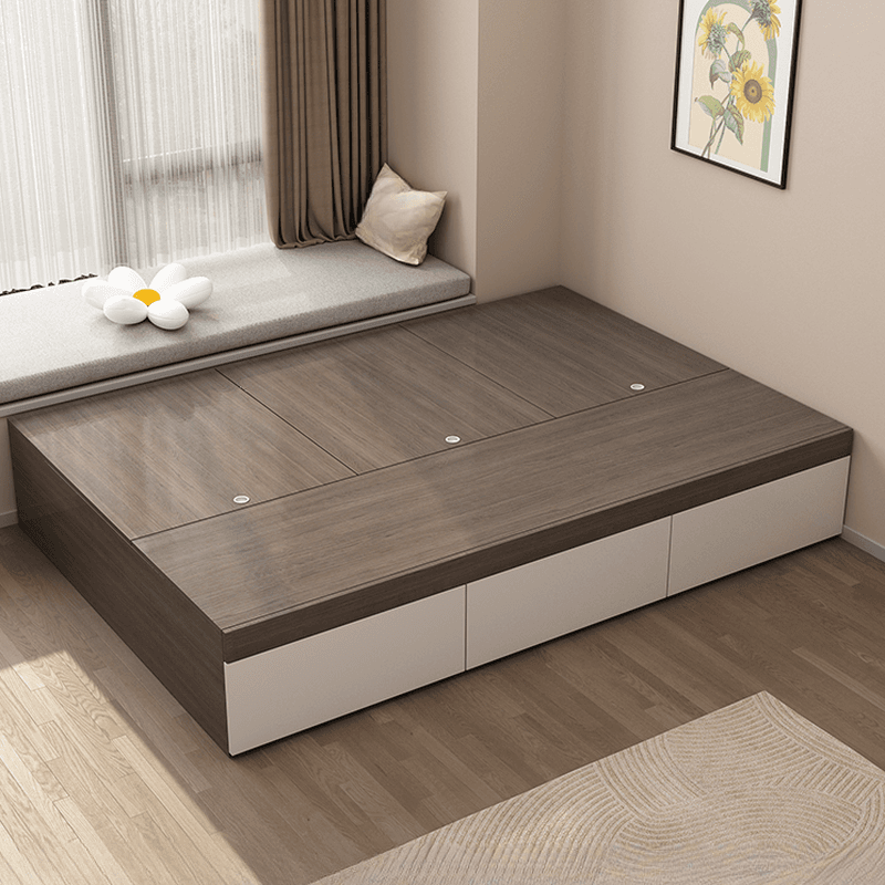 Modern Tatami Bed with 3 Storage Boxes thumbnail 5