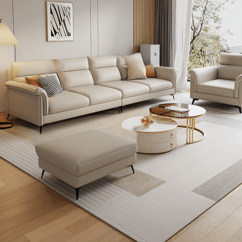 Straight/L-Shape Natural Wood Horizontal/Reversible Sofa Couch/Sofa Chaise thumbnail 2