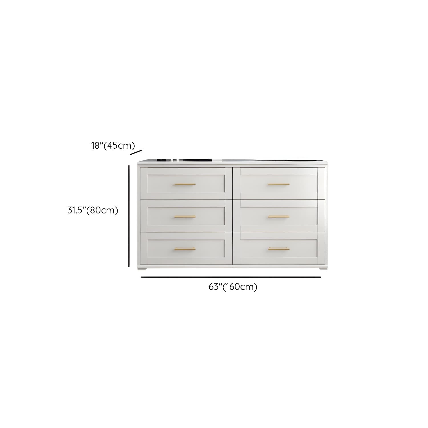 Classic Glam Storage Chest Solid Wood Storage Chest Dresser , 17.55 Inch Width - image 15