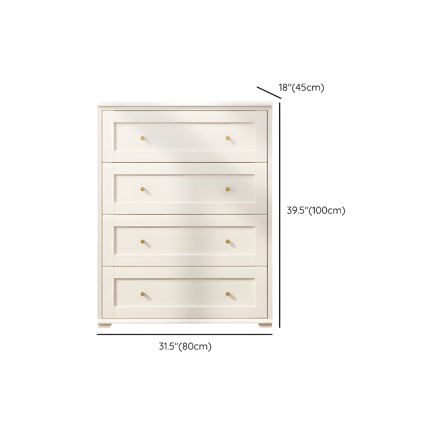 Modern Horizontal Double Dresser Birch Wood Storage Dresser for Bedroom - image 14