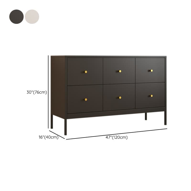 Free Standing Metal Waterproof Accent Chest with 6 Drawers/4 Drawers/9 Drawers Living Room thumbnail 28