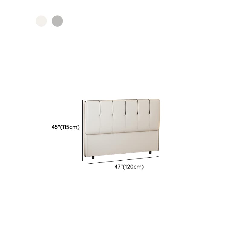 Modish No Distressing Button-tufted Panel Headboard in Rectangle Shape for King/Queen/Full Bed with Sponge Upholstery Fill and Standard Height thumbnail 9
