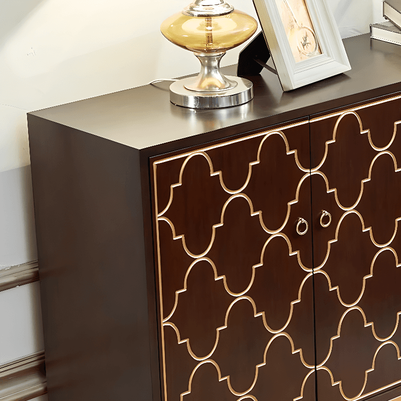 Art Deco Style Unattached Utility Cabinet with Cabinet Rings for Sitting Room thumbnail 10