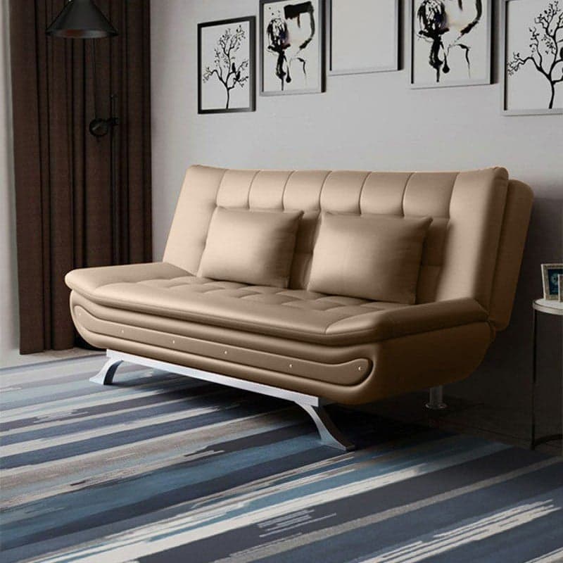 75'' Modern Armless Solid Color Sofa, Foam Filled Upholstery - Partial Assembly thumbnail 10