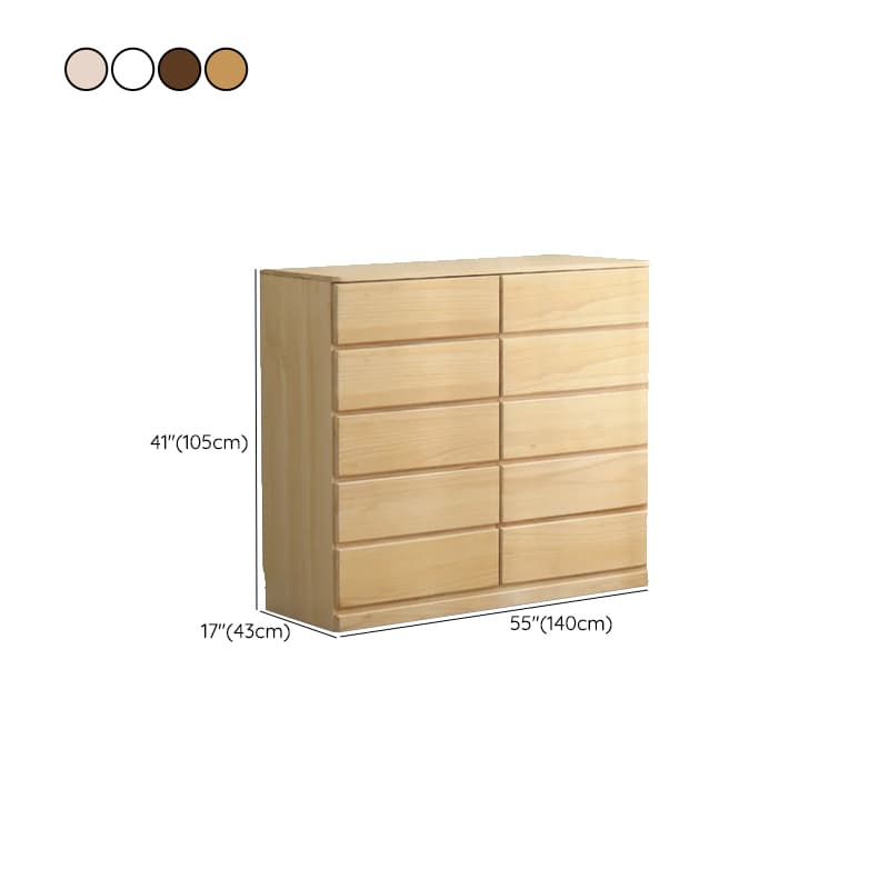 Nordic Cube-Shaped Lacquered Semainier/Console Dresser for Sleeping Room thumbnail 35