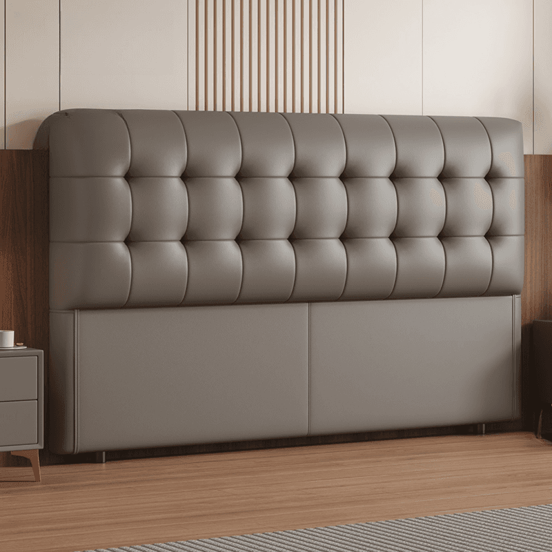 Trendy Panel Headboard with No Distressing, Piled Tufted Rectangle Design for King/Queen/Full Bed, Featuring Sponge Upholstery and Standard Height thumbnail 5
