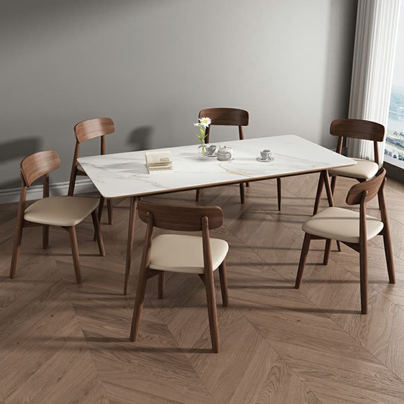 For Restaurant Light-Toned Wood Framed Armless Chair thumbnail 14