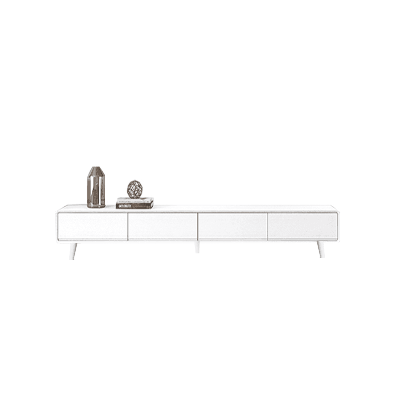Art Deco Timber Rectangular TV Stand for Drawing Room with 4 Drawers for Home thumbnail 8