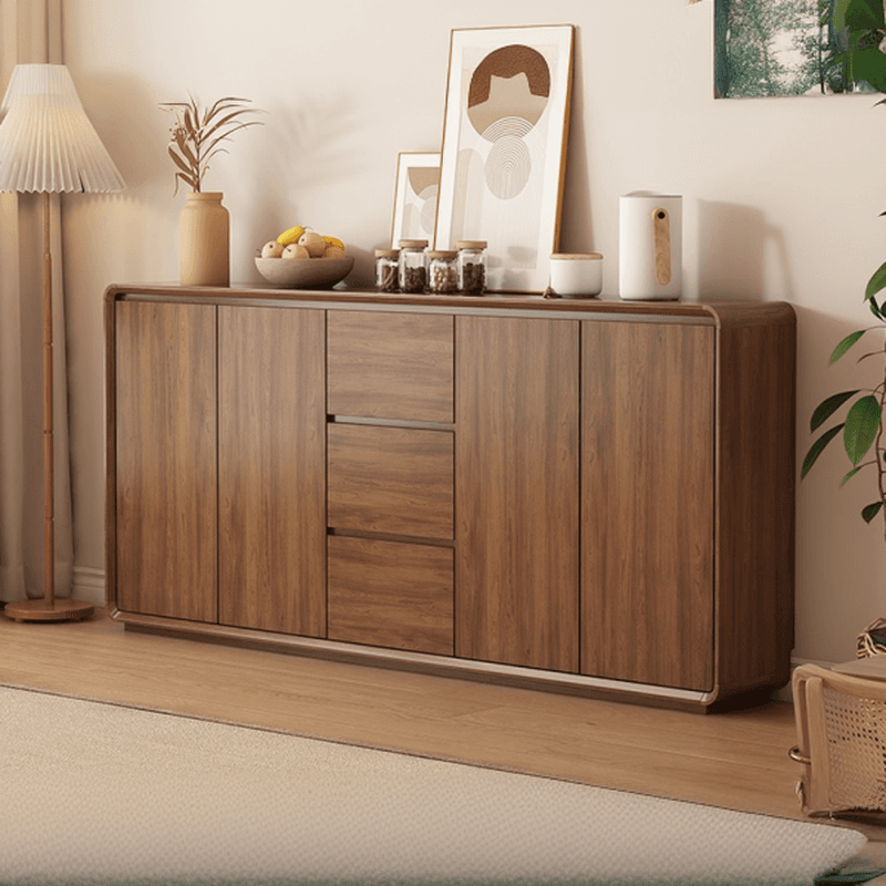 Casual Cocoa Standard/Narrow Sideboard with 3 Drawers/3 Shelves/2 Doors/3 Doors thumbnail 2