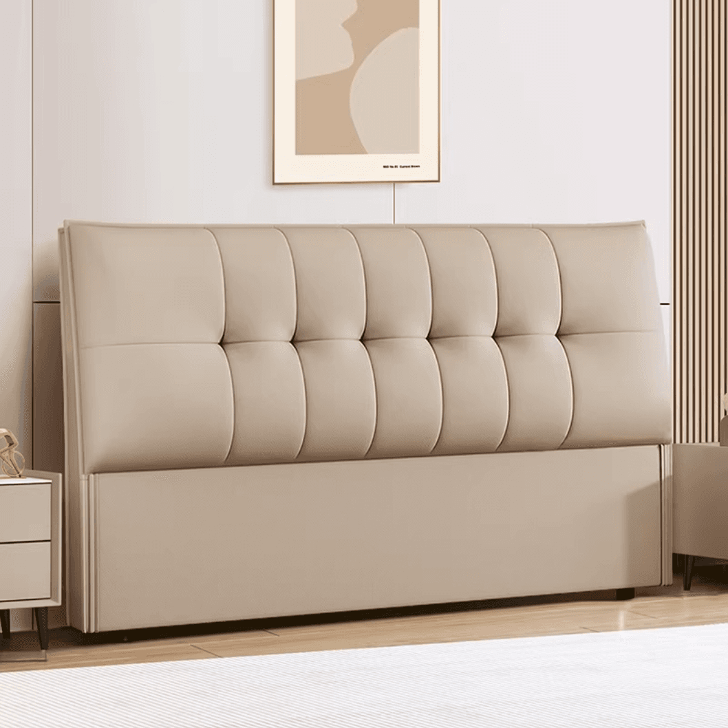 Modish No Distressing Button-tufted Panel Headboard in Rectangle Shape for King/Queen/Full Bed with Sponge Upholstery Fill and Standard Height thumbnail 3