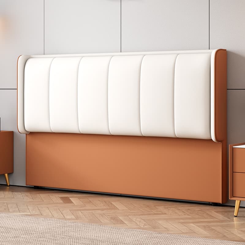 Contemporary Free-standing Standard Full(54"W x 75"L)/Twin(38"W x 75"L) Panel No Distressing With Legs in Lumber and Sponge thumbnail 6