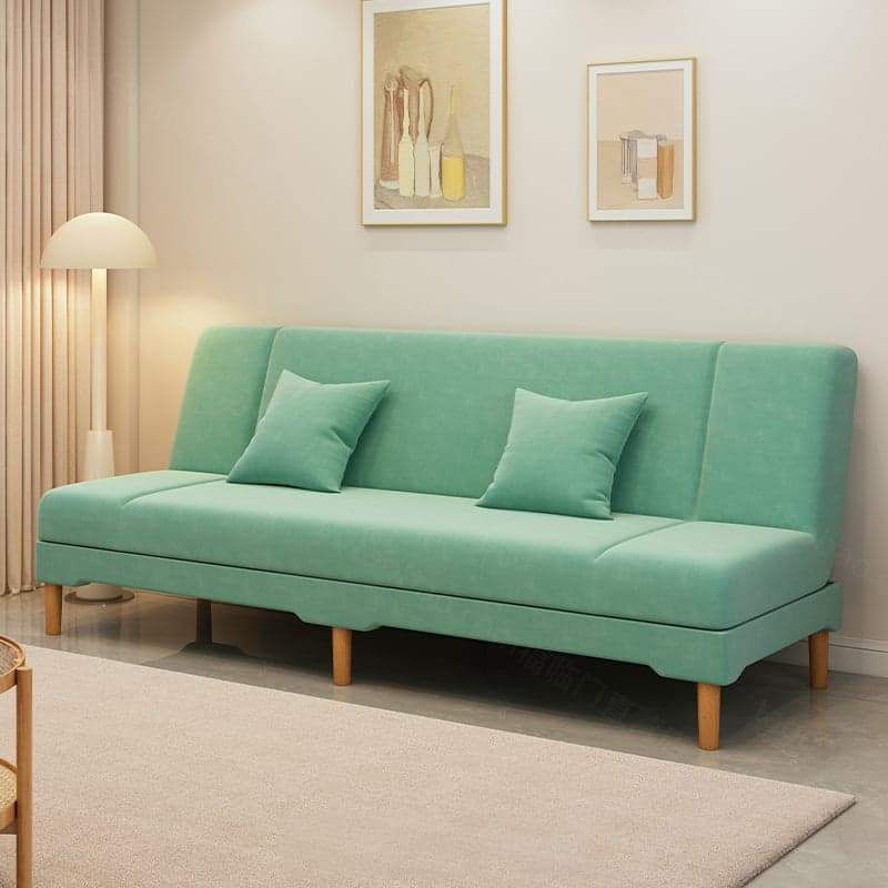 Modern Simple Style Dove Grey/Blue/Green Fold Away Convertible Sofa Living Spaces thumbnail 6